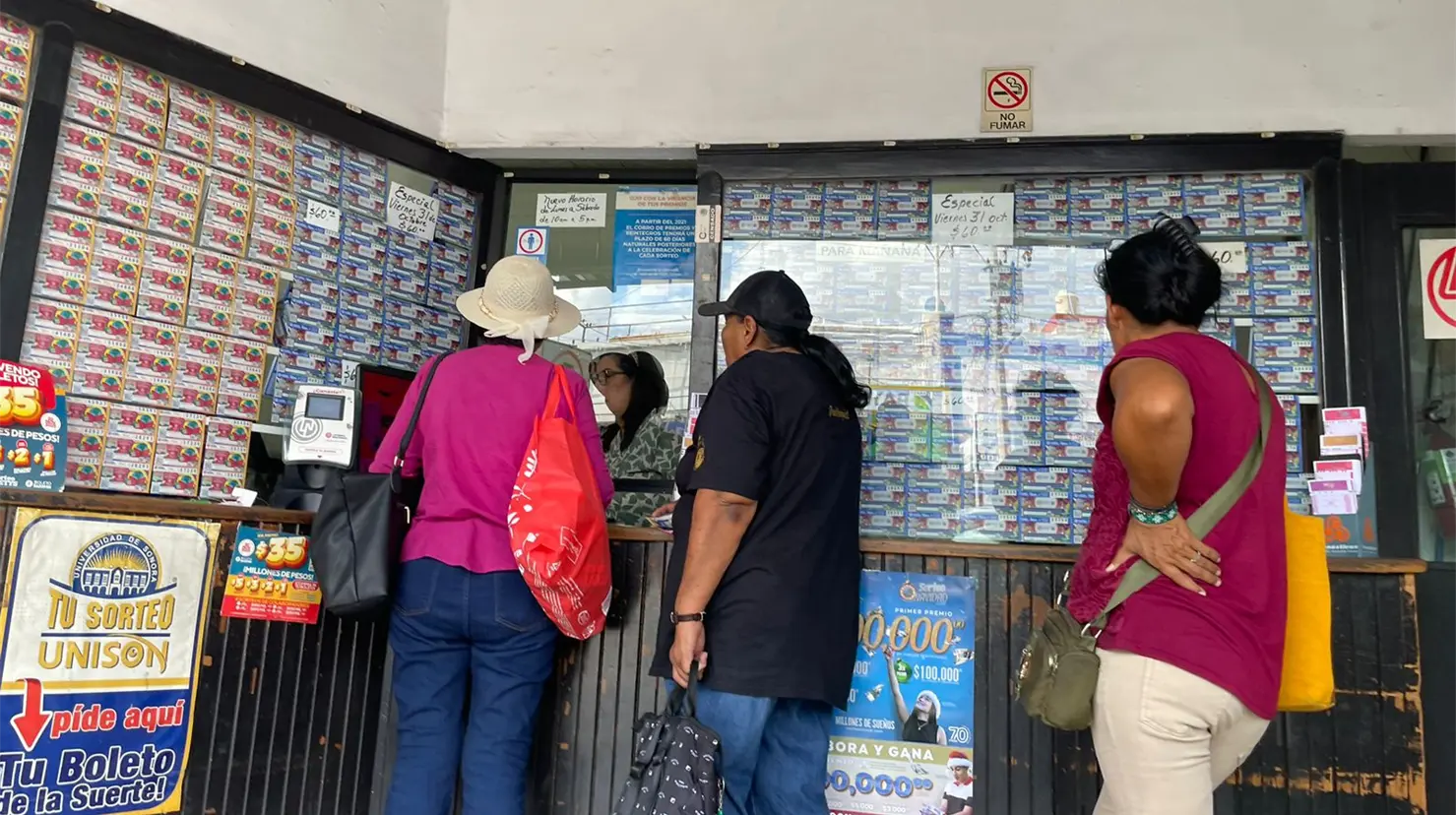 Sonora es un estado con mucha participación, por eso ha caído en diferentes ocasiones y se invitó a participar en el Gordo de la Navidad