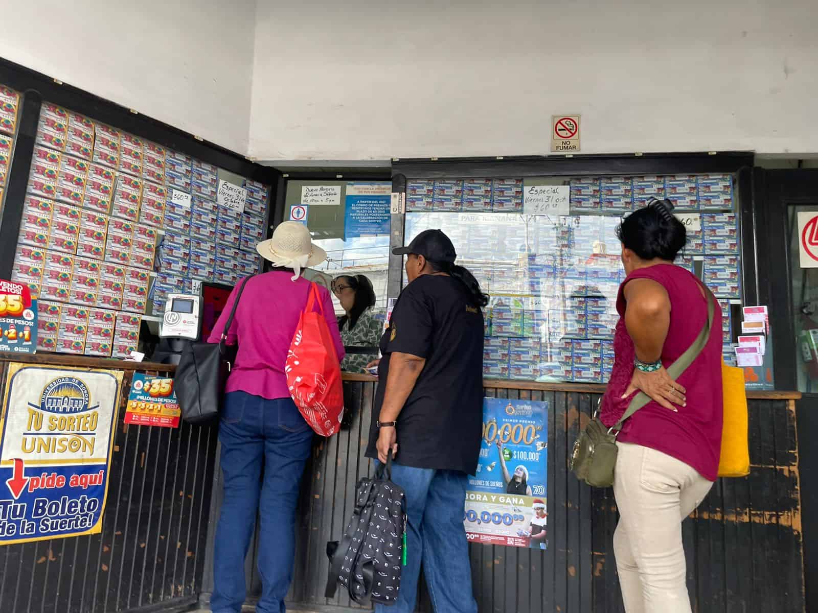 Sonora con suerte este año: caen premios de la Lotería Nacional