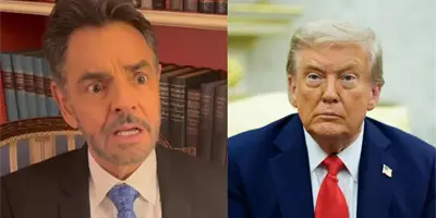 Eugenio Derbez usa disfraz de Donald Trump en Halloween y causa polémica en redes sociales