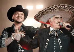 Christian Nodal presentará dueto junto a Vicente Fernández Christian Nodal presentará dueto junto a Vicente Fernández