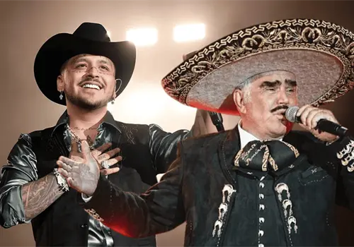 Christian Nodal presentará dueto junto a Vicente Fernández