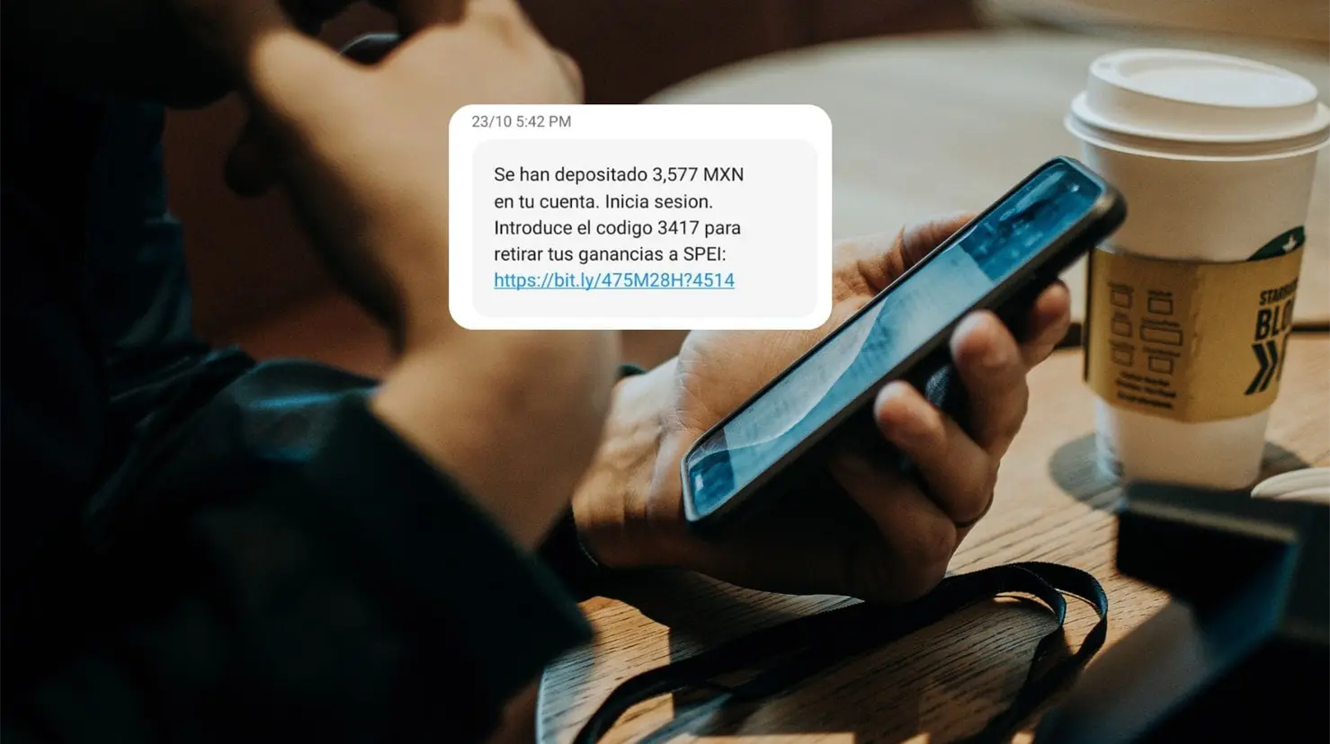 ¿Te llegan mensajes de depósitos? Conoce cómo operan los fraudes por SMS en México