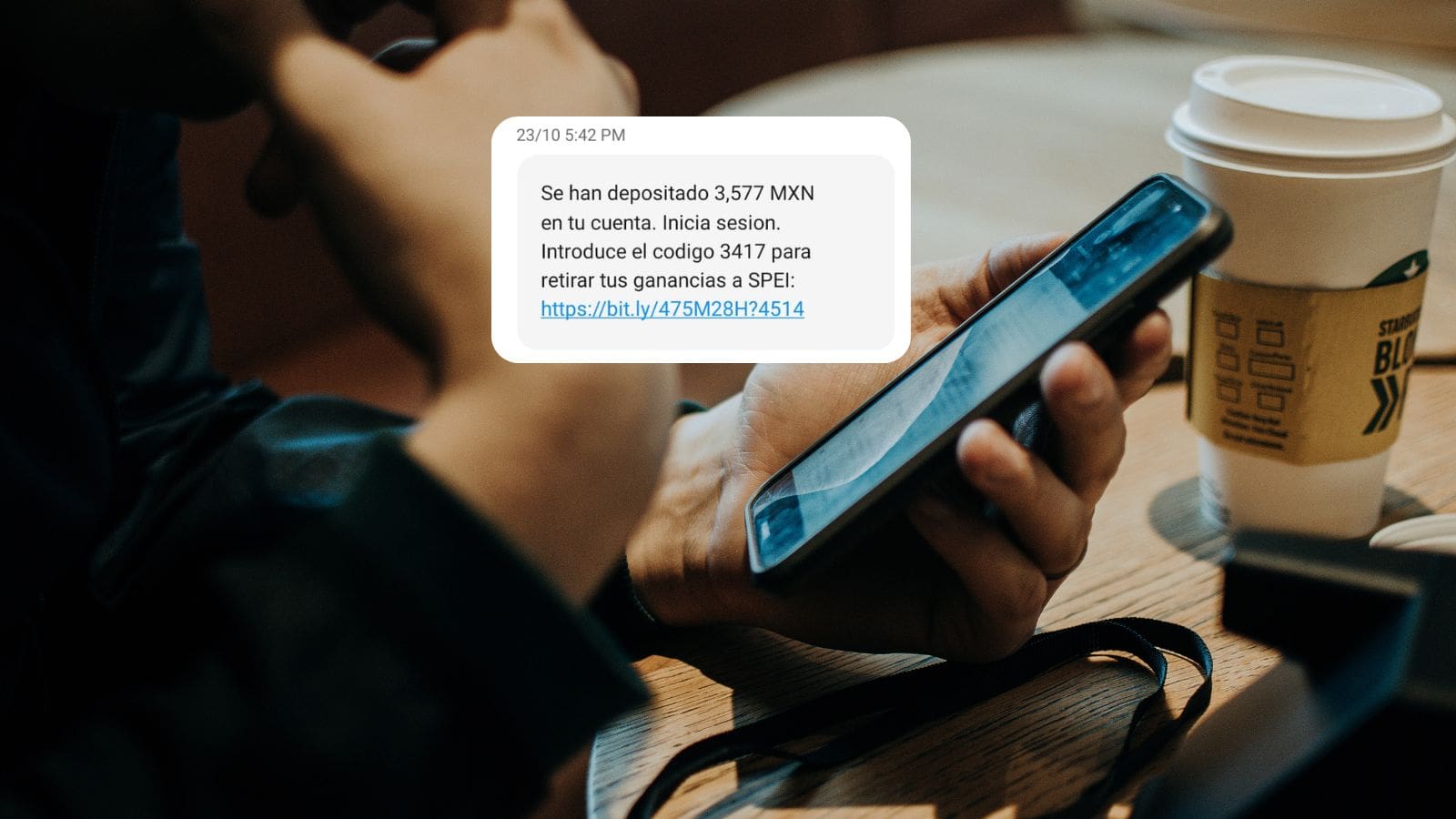 ¿Te llegan mensajes de depósitos? Conoce cómo operan los fraudes por SMS en México