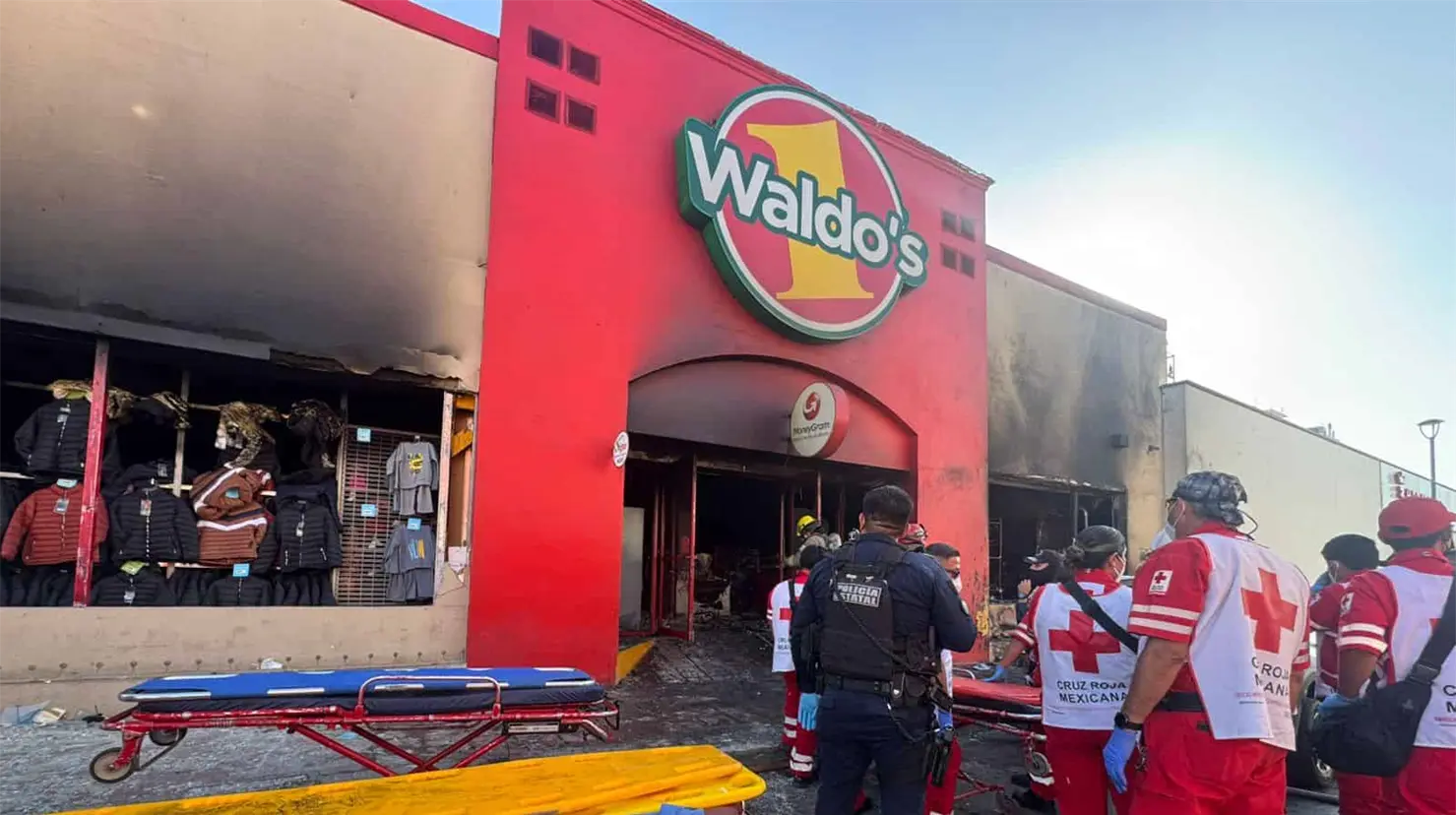 El hecho se dio alrededor de las 15:00 horas de este sábado.