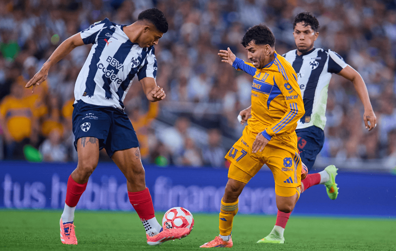 Tigres y Rayados empatan 1-1 el Clásico Regio