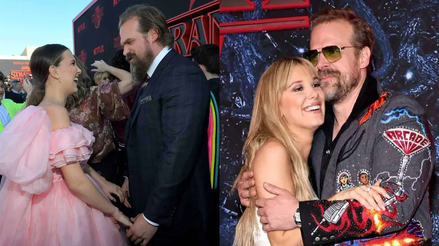 Millie Bobby Brown denuncia a David Harbour por acoso antes del estreno final de Stranger Things