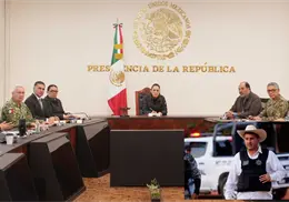 Sheinbaum convoca al Gabinete de Seguridad tras asesinato del alcalde de Uruapan, Carlos Manzo Sheinbaum convoca al Gabinete de Seguridad tras asesinato del alcalde de Uruapan, Carlos Manzo