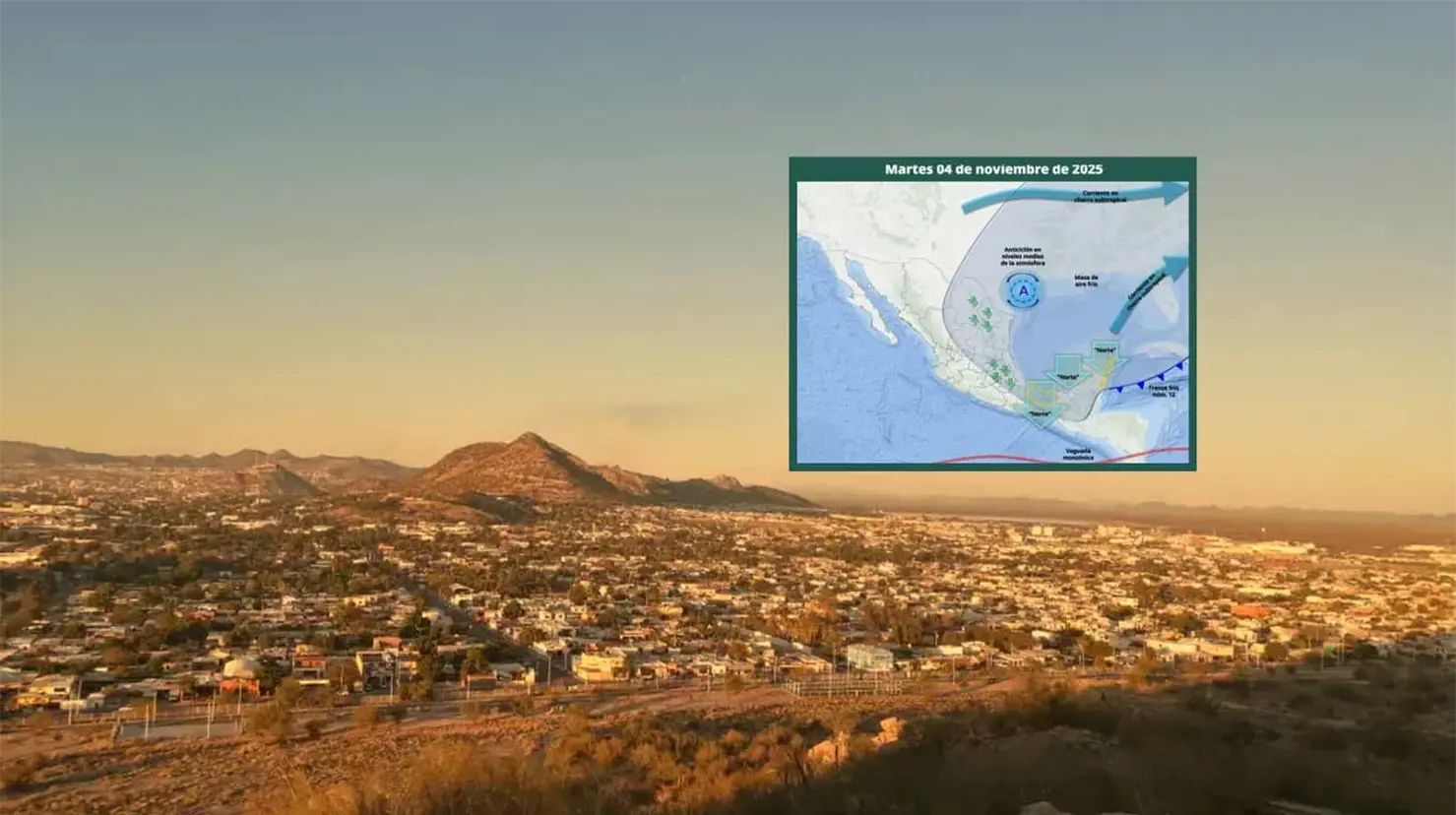 Clima en Hermosillo hoy 4 de noviembre; se mantienen altas temperaturas