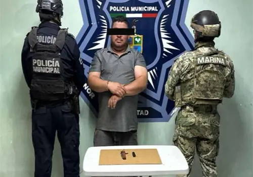 Lo detienen en Panteón de Ciudad Obregón por traer arma prohibida