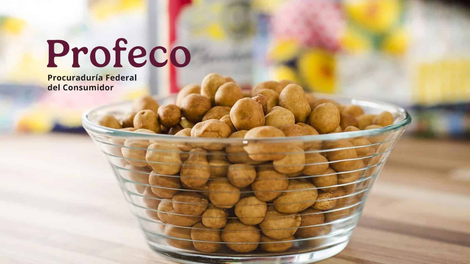 Profeco advierte sobre cacahuates japoneses con alto contenido de sodio