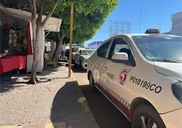 Revive servicio de taxi por el Día de Muertos en Obregón