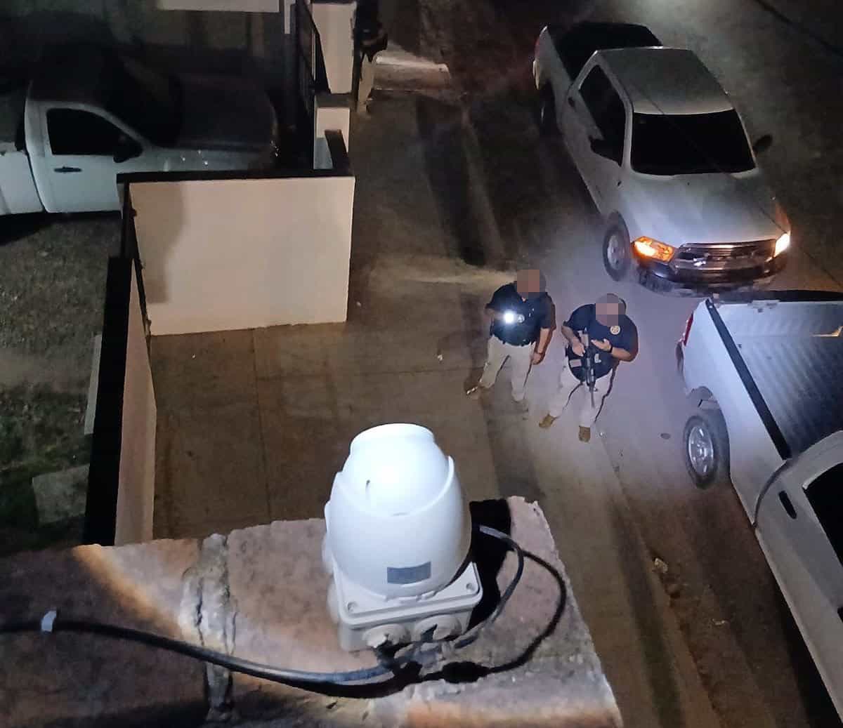 Aseguran cámaras de vigilancia irregulares al poniente de Ciudad Obregón