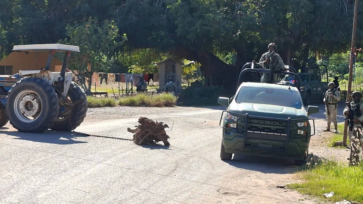 Este fue el resultado del fuerte enfrentamiento en Guasave entre fuerzas federales y sicarios
