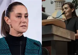 Claudia Sheinbaum se reúne con Grecia Quiroz, viuda de Carlos Manzo, en Palacio Nacional