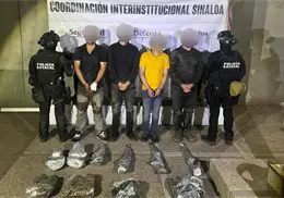 Identifican a los detenidos tras el enfrentamiento en Guasave; iban bien apertrechados Identifican a los detenidos tras el enfrentamiento en Guasave; iban bien apertrechados