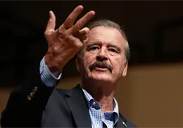 Vicente Fox dice que si el Gobierno no puede con la delincuencia que deje que ellos hagan el trabajo