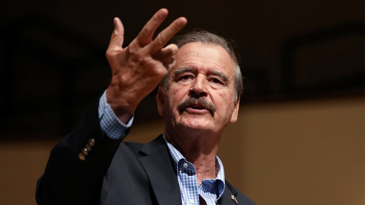 Vicente Fox dice que si el Gobierno no puede con la delincuencia que deje que ellos hagan el trabajo
