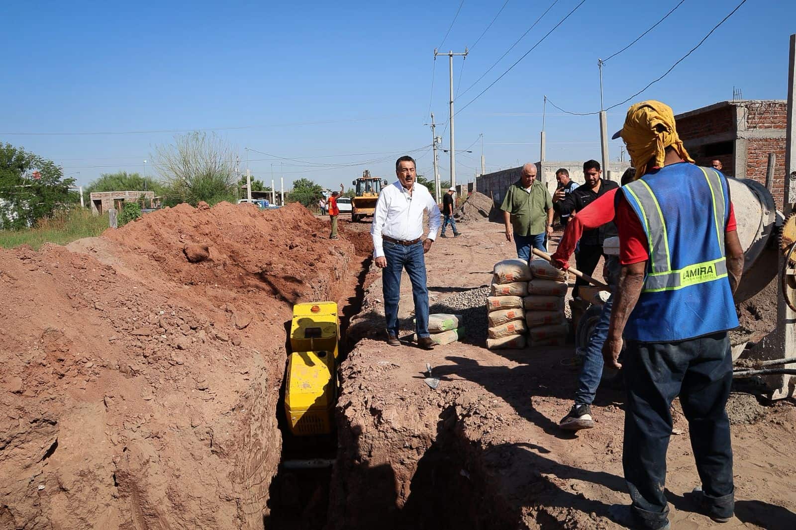 Más de 600 familias contarán con agua potable para diciembre en Cajeme
