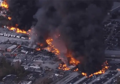 VIDEO | Avión de carga se estrella tras despegar del aeropuerto de Louisville, Kentucky