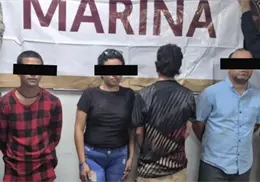 Capturan a cuatro con droga en la San Xavier, al sur de Ciudad Obregón