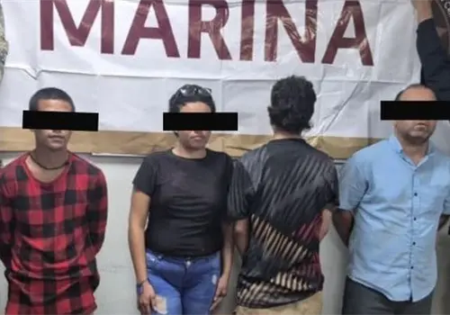 Capturan a cuatro con droga en la San Xavier, al sur de Ciudad Obregón