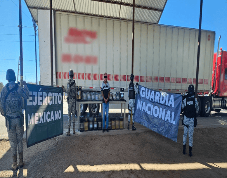 Decomisan cargamento de crystal en San Luis Río Colorado