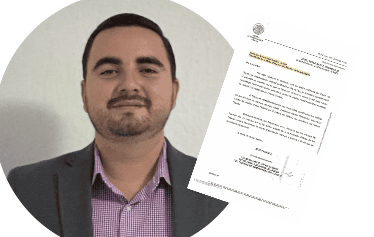 Primer juez electo por voto popular renuncia a su cargo: ¿cómo se determina a su sucesor?