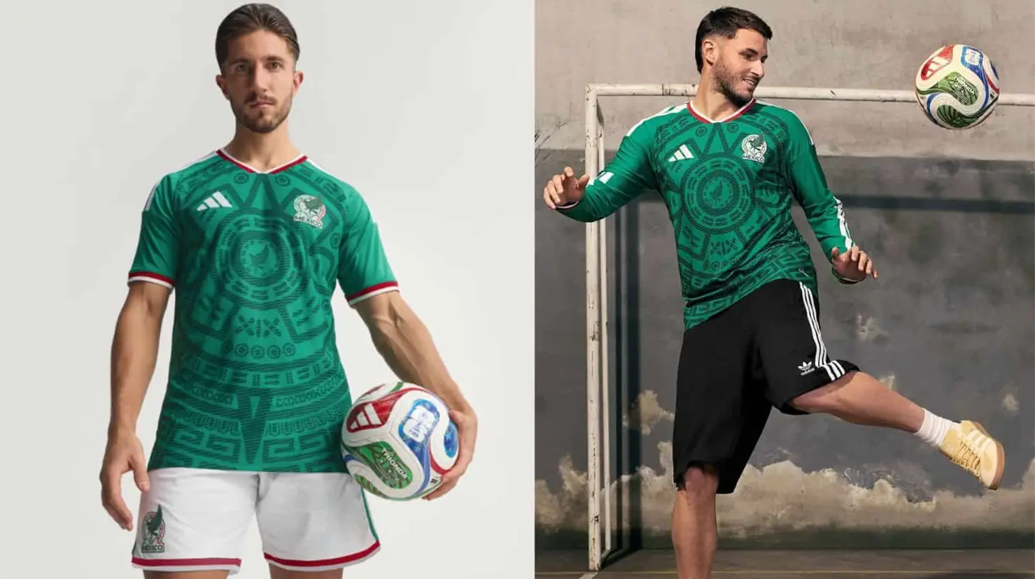 Este es el nuevo uniforme de la Selección Mexicana para el Mundial 2026, inspirado en Francia 98