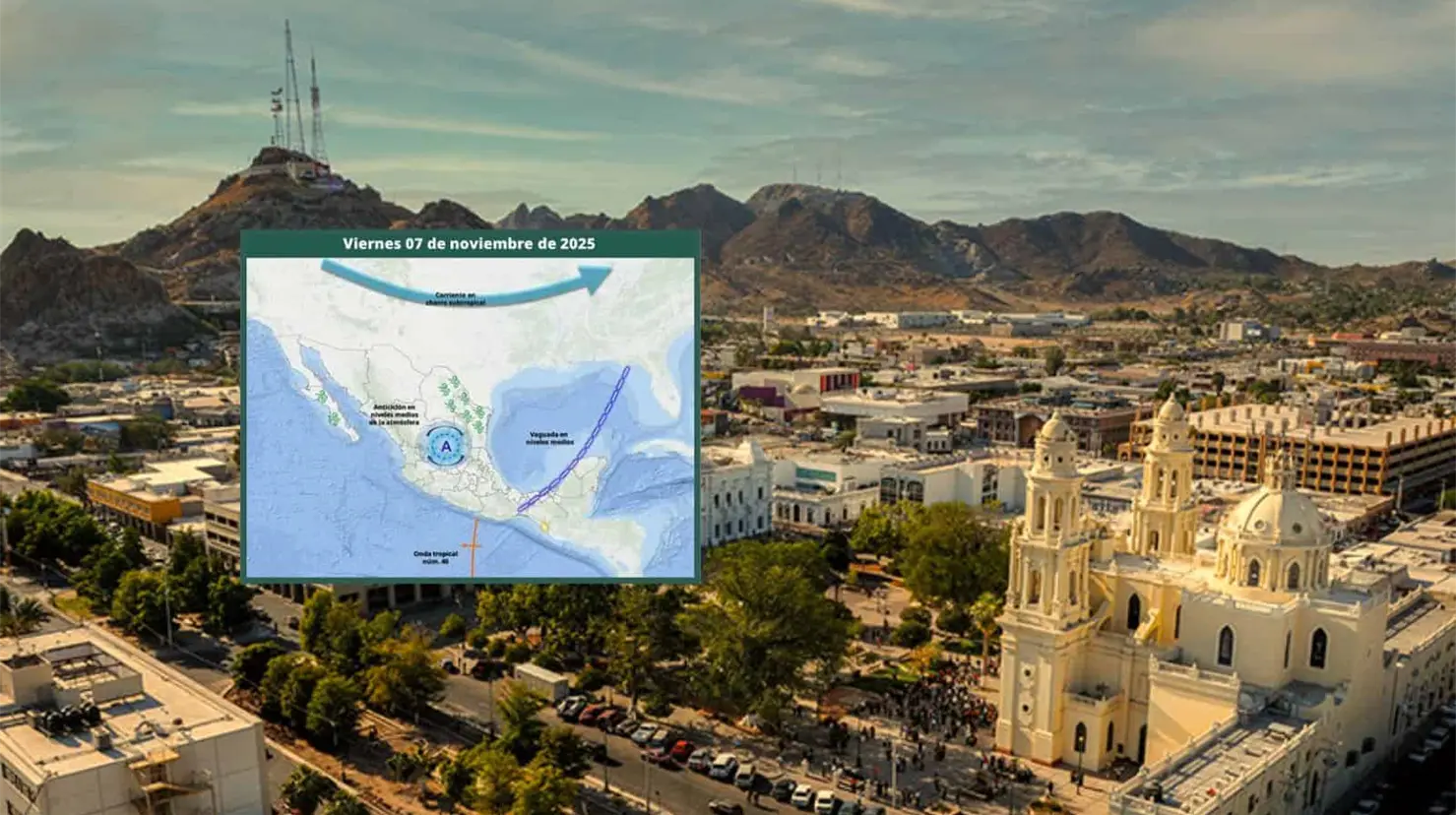 Clima en Hermosillo hoy 7 de noviembre; vendrán amaneceres más frescos