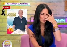 Conductora de "Sale el Sol" se entera del fallecimiento de su padre durante transmisión en vivo Conductora de "Sale el Sol" se entera del fallecimiento de su padre durante transmisión en vivo