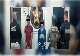 Detienen a pareja en la colonia Libertad de Ciudad Obregón Detienen a pareja en la colonia Libertad de Ciudad Obregón