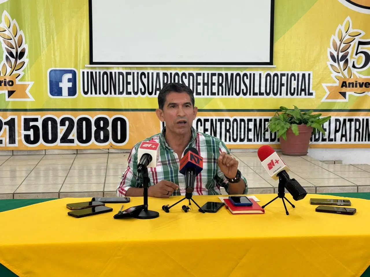 Ignacio Peinado Luna, dirigente del colectivo.