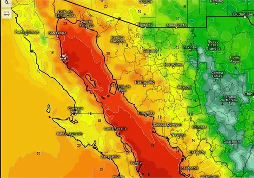Alertan por descenso de temperaturas en Sonora por frente frío 13