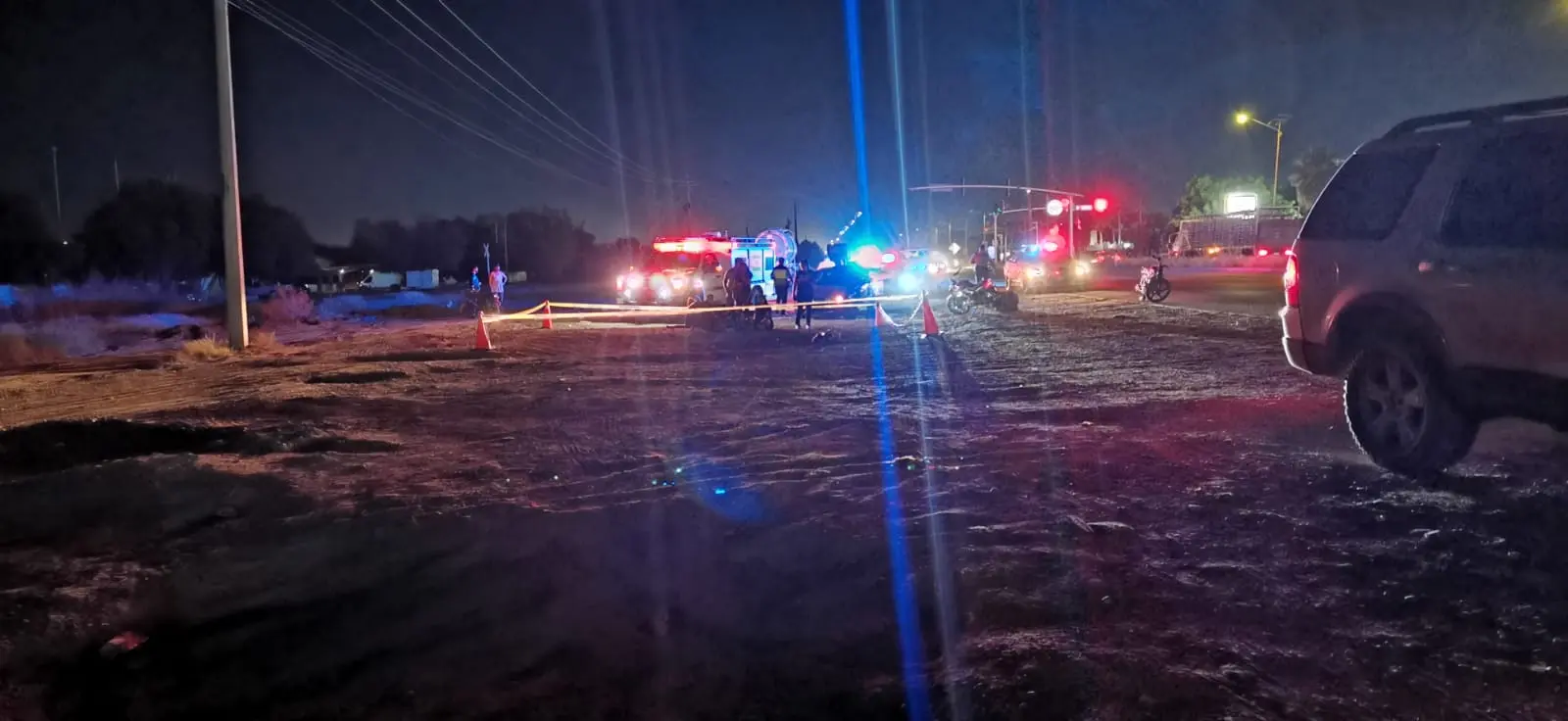 Fallece joven en accidente de moto al norte de Ciudad Obregón