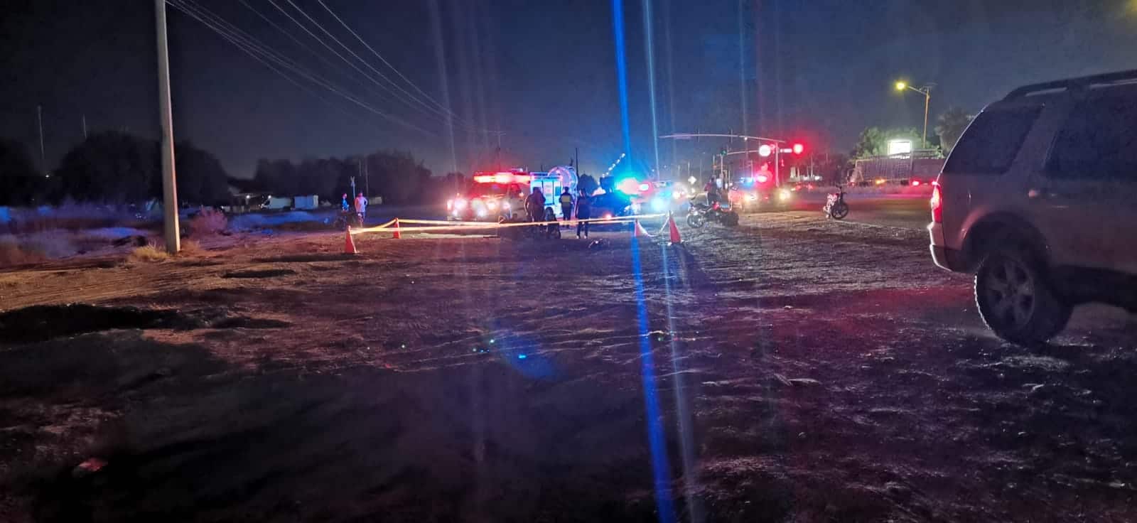 Fallece joven en accidente de moto al norte de Ciudad Obregón