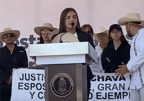 Reunión con Sheinbaum fue para exigir justicia, no para doblar las manos: Grecia Quiroz Reunión con Sheinbaum fue para exigir justicia, no para doblar las manos: Grecia Quiroz