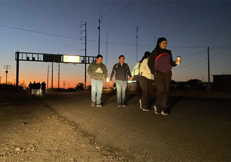 Álamos se alista para peregrinación a la Aduana