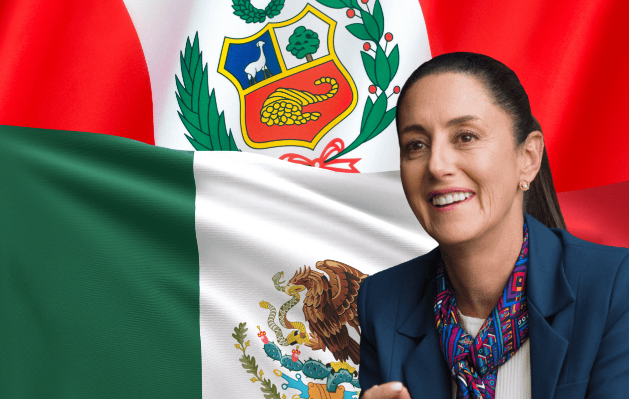 México rechaza declaratoria de persona non grata de Perú contra Claudia Sheinbaum