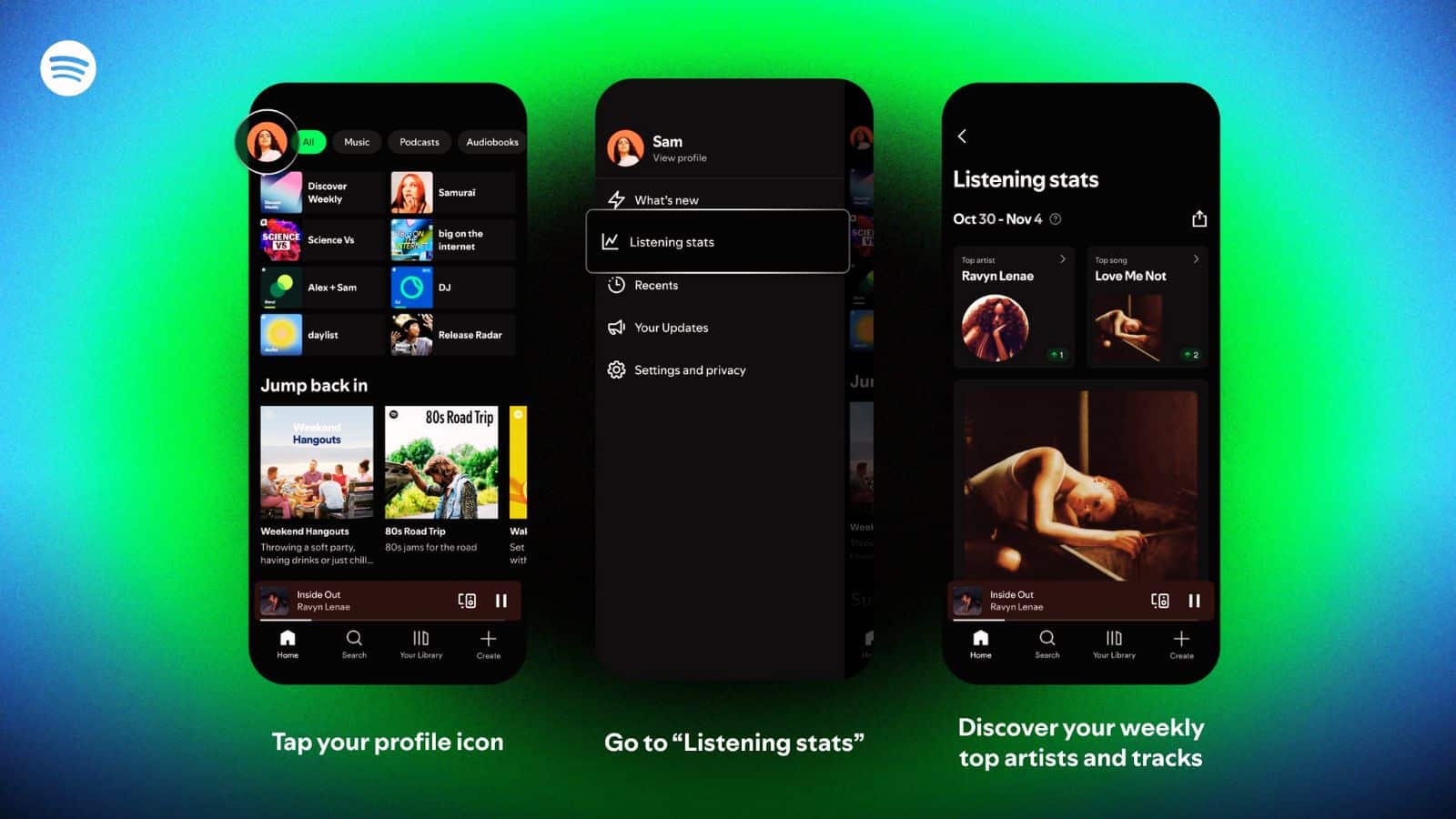 Spotify lanza Estadísticas de Escucha ¿Qué es y cómo funciona esta nueva herramienta?