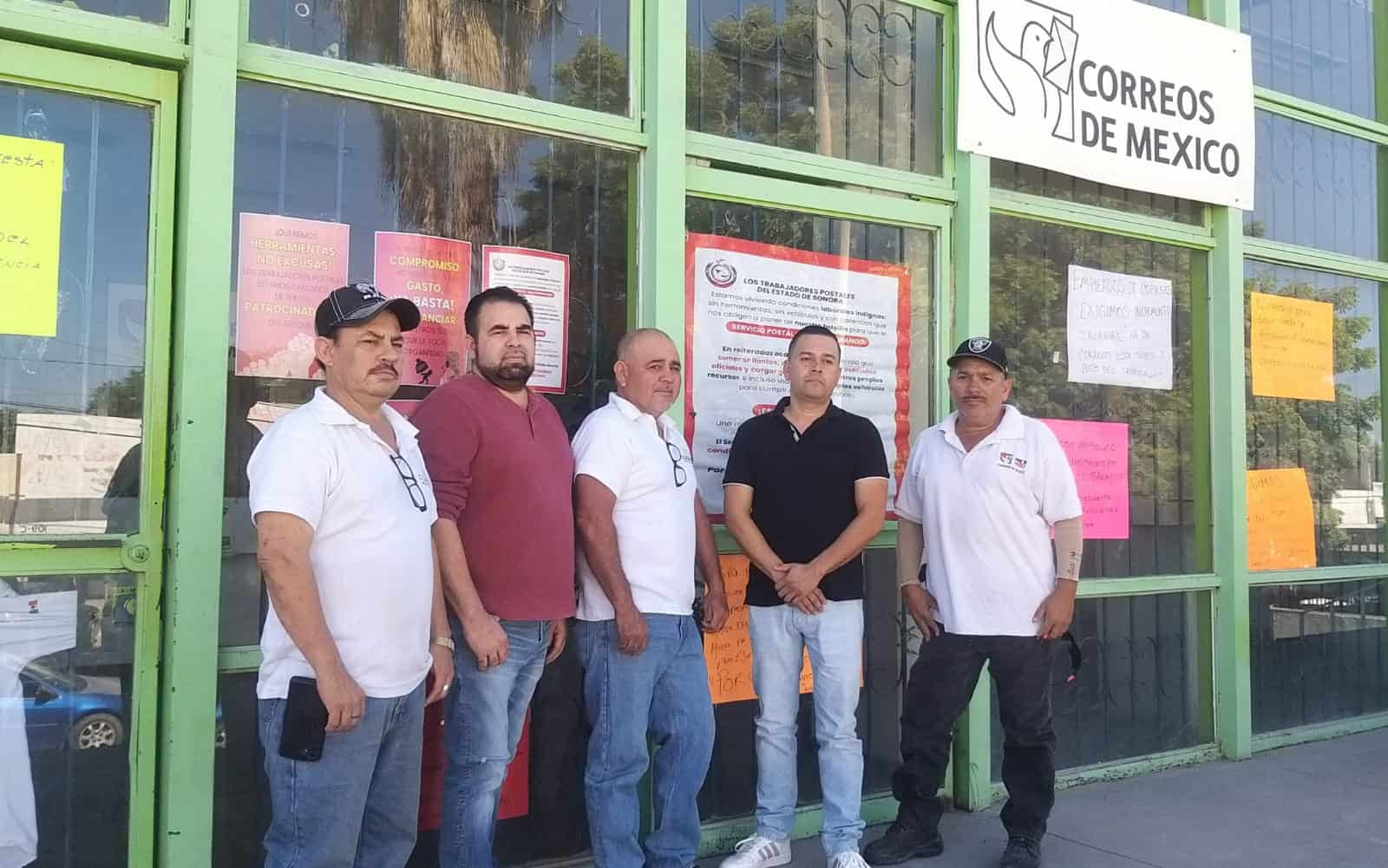 Laboran bajo protesta en el Servicio Postal