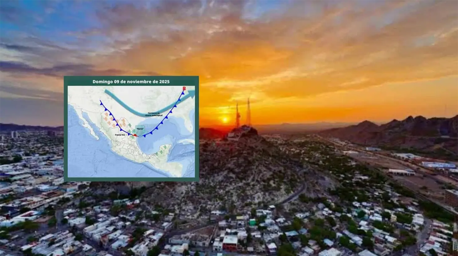 Clima en Hermosillo hoy 9 de noviembre; se espera una mañana más fresca este domingo