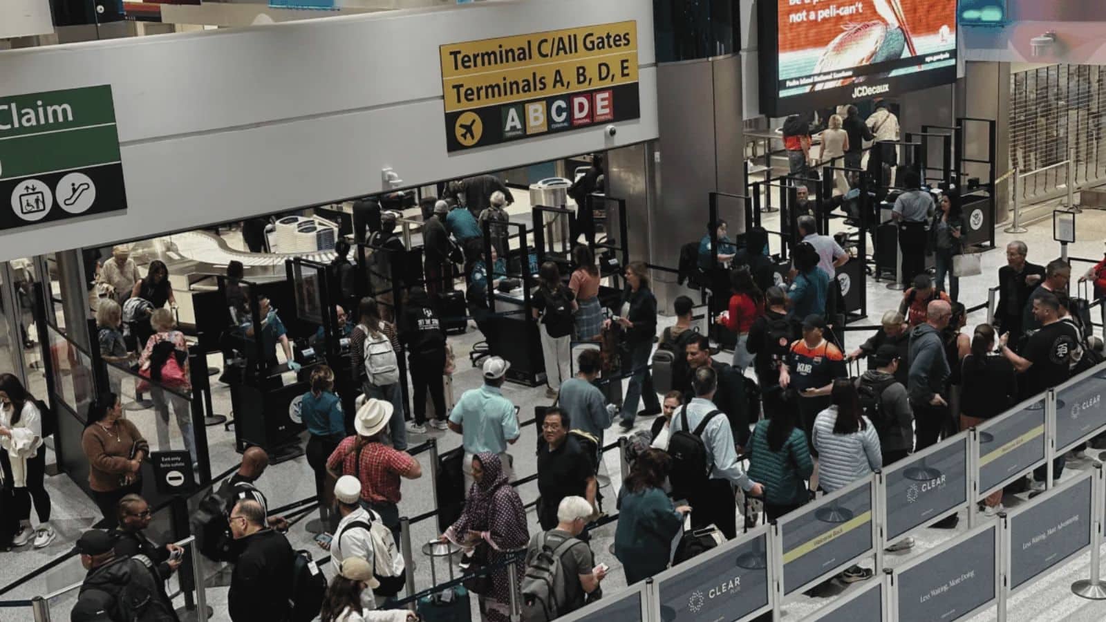 Estos son los 40 aeropuertos de Estados Unidos más afectados por la reducción del tráfico aéreo