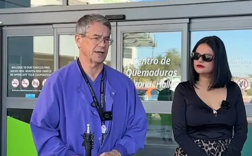 Preparan a María Isabel para injertos de piel