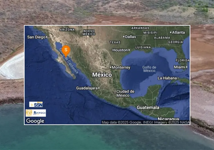 Sismo en Guaymas por tercer día consecutivo; SSN confirma cuatro movimientos en menos de 72 horas