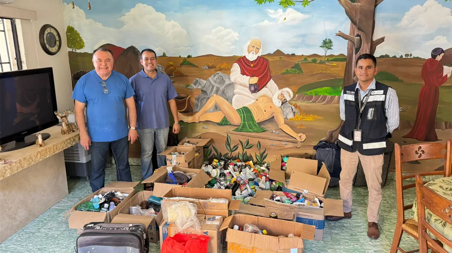 El aeropuerto tiene diferentes artículos que no pueden viajar a bordo de los aviones debido a los protocolos de seguridad