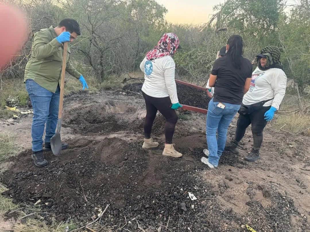 Buscadoras por la Paz localizan a persona calcinada en Hermosillo