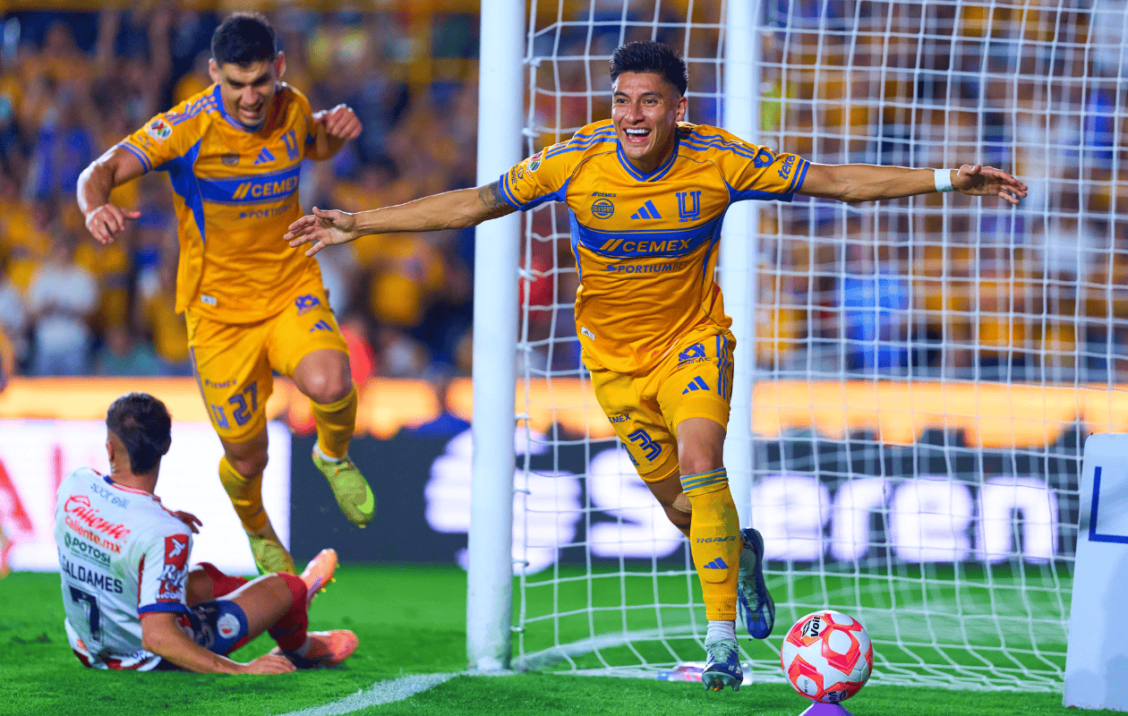 Tigres vence 3-1 al Atlético San Luis y sueña con liderar el Apertura 2025