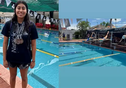 Alumna de PrepaTec destaca en torneo estatal de natación