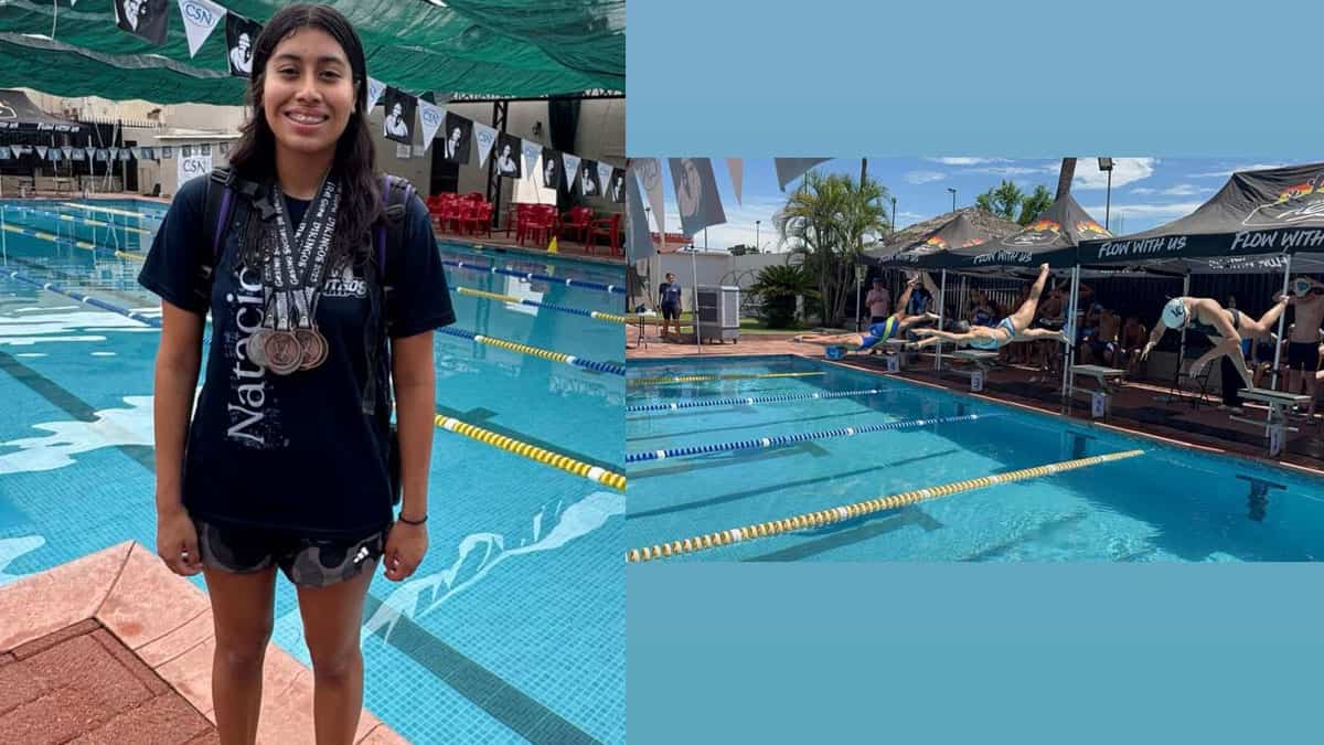 Alumna de PrepaTec destaca en torneo estatal de natación