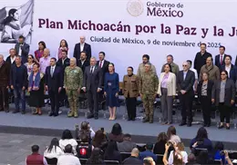 Claudia Sheinbaum presenta los 12 ejes del Plan Michoacán por la Paz y la Justicia